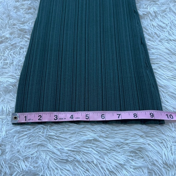 Veronica Beard Massaro Rib-Knit Pant - Size XL - NWT - forest green - Picture 10 of 10